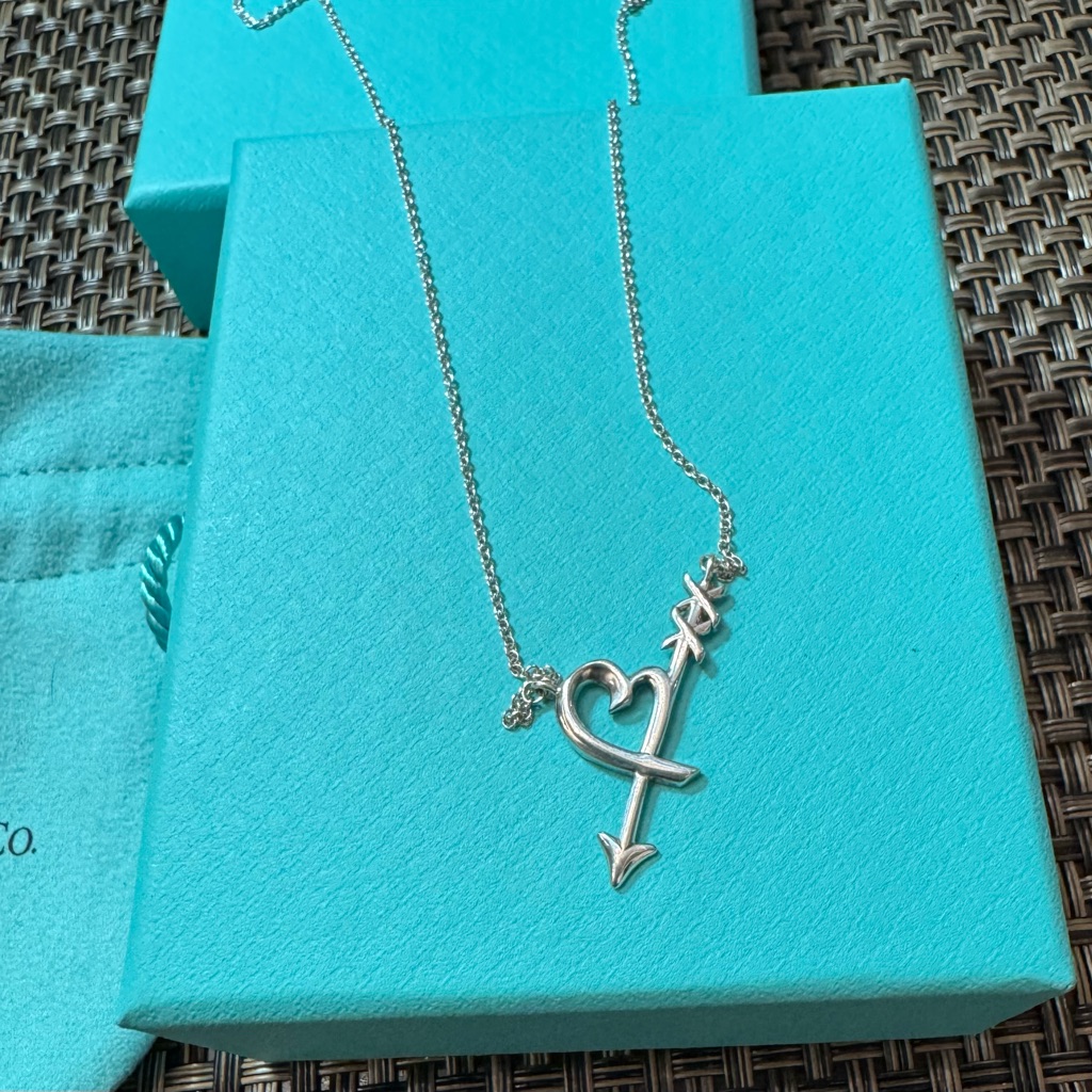 Tiffany & Co. Graffiti Heart Necklac
